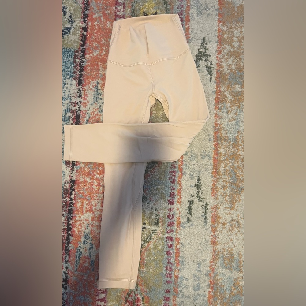 Lululemon Athletica Cream Leggings